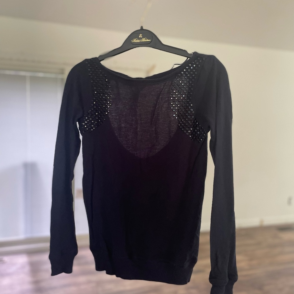 Zara Navy Knit Sweater